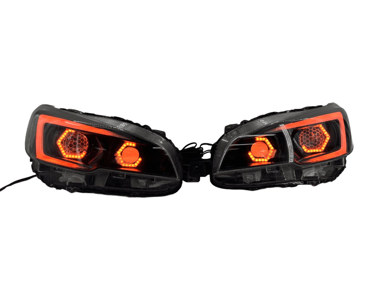 2018-2021 Subaru WRX STI Limited Bi-LED Projector Headlights RGBW LED Lights