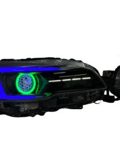 2018-2021 Subaru WRX STI RGBW Chasing with Switchback LED Retrofit Headlights