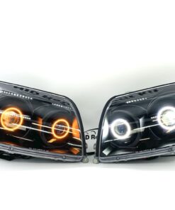 03-05 Toyota 4Runner Quad LED Projector Retrofit Halo Headlights
