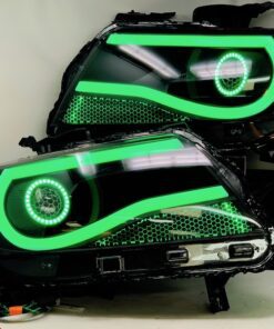 2015+ Chevrolet Colorado RGBW Led Hid Retrofit Kit Black Headlights