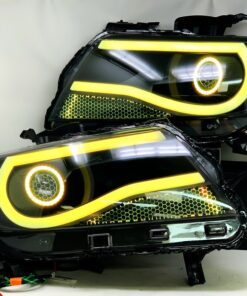 2015+ Chevrolet Colorado RGBW Led Hid Retrofit Kit Black Headlights