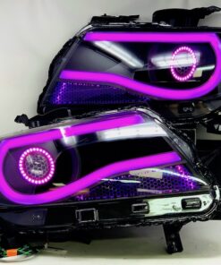 2015+ Chevrolet Colorado RGBW Led Hid Retrofit Kit Black Headlights