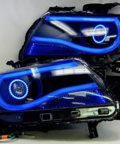 2015+ Chevrolet Colorado RGBW Led Hid Retrofit Kit Black Headlights