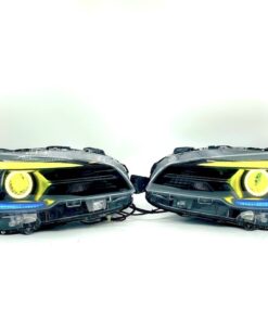 2018-2021 Subaru WRX STI RGBW Led Black Retrofit Headlights