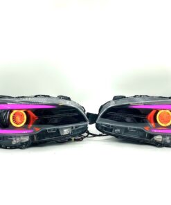 2018-2021 Subaru WRX STI RGBW Led Black Retrofit Headlights