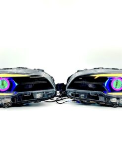 2018-2021 Subaru WRX STI RGBW Led Black Retrofit Headlights