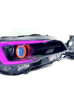 2018-2021 Subaru WRX STI RGBW Led Black Retrofit Headlights