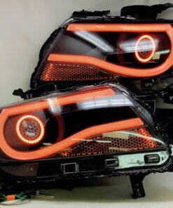 2015+ Chevrolet Colorado RGBW Led Hid Retrofit Kit Black Headlights