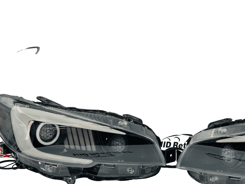 2015-2017 Subaru WRX Limited Led Halo Black Retrofit Headlights
