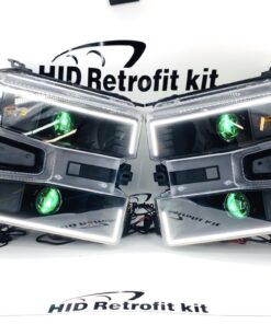 Alternative view of 2019+ Chevrolet Silverado 1500 Cateye Hid Retrofit Kit Headlights