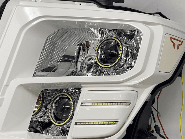 2016-2020 Nissan Titan Switchback LED Projector Retrofit Headlights