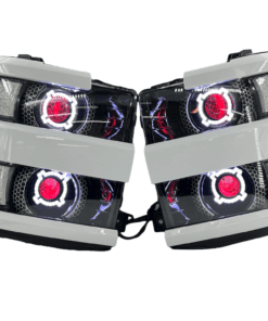 15-19 Chevrolet Silverado 2500 HD Led RGBW Halo Projector Headlights