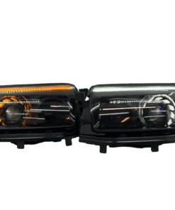 2006-2008 Subaru Forester Switchback LED Halo Black Projector Headlights