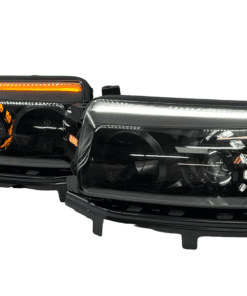 2006-2008 Subaru Forester Switchback LED Halo Black Projector Headlights