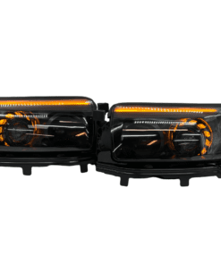 2006-2008 Subaru Forester Switchback LED Halo Black Projector Headlights