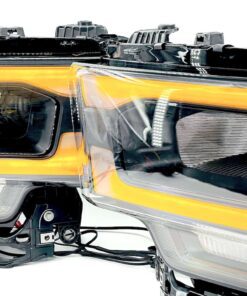 2020+ RAM 2500 Laramie LED Custom Retrofit Black Headlights