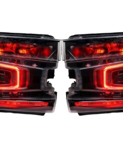 2019-2021 Chevrolet Silverado 1500 Custom Retrofit RGBW LED DRL Demon Eyes Custom Headlights
