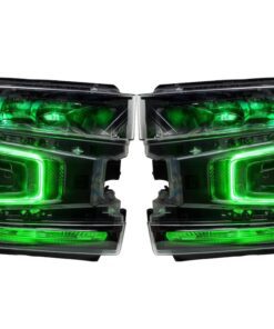 2019-2021 Chevrolet Silverado 1500 Custom Retrofit RGBW LED DRL Demon Eyes Custom Headlights