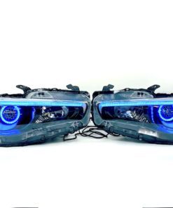 14-17 Infinity Q50 Custom Retrofit Led RGB Halo Headlights
