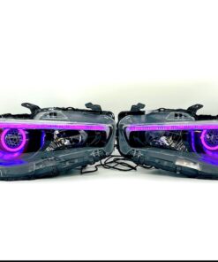 14-17 Infinity Q50 Custom Retrofit Led RGB Halo Headlights