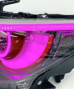 14-17 Infinity Q50 Custom Retrofit Led RGB Halo Headlights