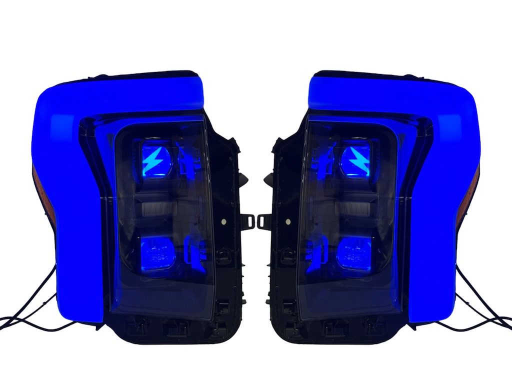 2022+ Ford F-150 Lighting Custom Retrofit RGBW Multicolor Headlights