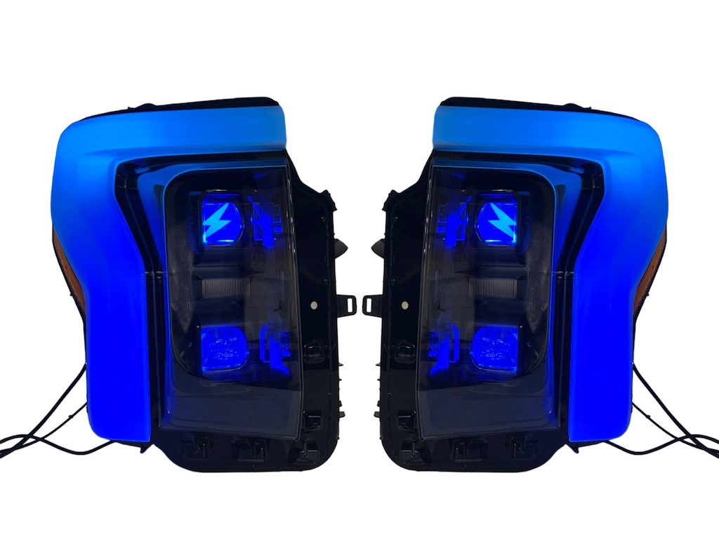 2022+ Ford F-150 Lighting Custom Retrofit RGBW Multicolor Headlights