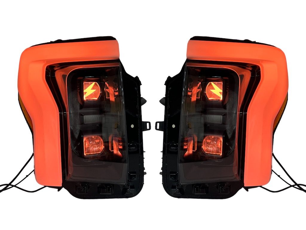 2022+ Ford F-150 Lighting Custom Retrofit RGBW Multicolor Headlights