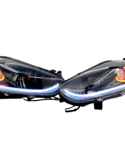 2014-2017 Ford Fiesta Retrofit Hex Led Halo Strip DRL Headlights
