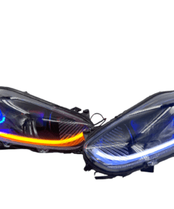 2014-2017 Ford Fiesta Retrofit Hex Led Halo Strip DRL Headlights