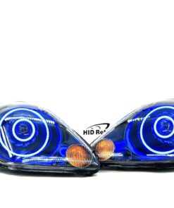 00-03 Toyota MR2 Spyder Tripple 3 RGBW Chasing LED Halo Projector Retrofit Headlights