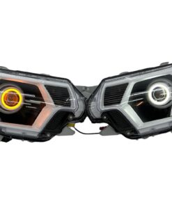 12-15 Toyota Tacoma LED Projector Retrofit Halo Switchback Headlights