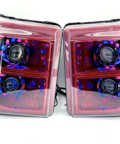 2011-2016 Ford F-250 F-350 Quad Projector RGBW LED Retrofit Headlights