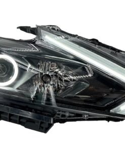 2016-2018 Nissan Altima Switchback LED Headlights Black Projector Lights