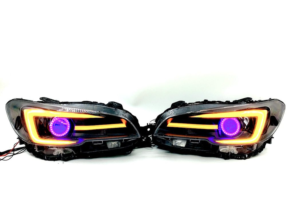 2018-2021 Subaru WRX STI Limited Black Series Led RGBW Headlights