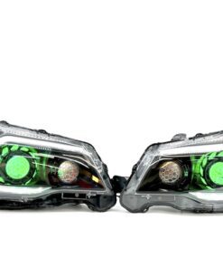 14-18 Subaru Forester Custom Retrofit Projector LED Black Headlights