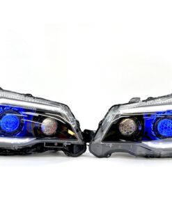 14-18 Subaru Forester Custom Retrofit Projector LED Black Headlights