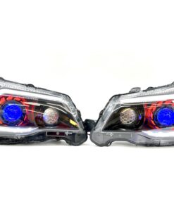14-18 Subaru Forester Custom Retrofit Projector LED Black Headlights