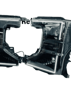 2020-2022 Ford F-250 Superduty Custom Black Biled Headlights LED Drls
