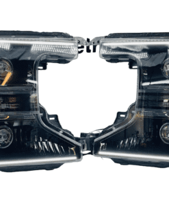 2020-2022 Ford F-250 Superduty Custom Black Biled Headlights LED Drls