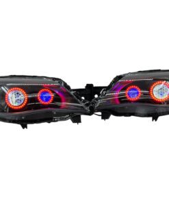 08-14 Subaru Impreza WRX Full LED Quad RGBW Led Halo projector Black Headlights