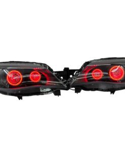 08-14 Subaru Impreza WRX Full LED Quad RGBW Led Halo projector Black Headlights
