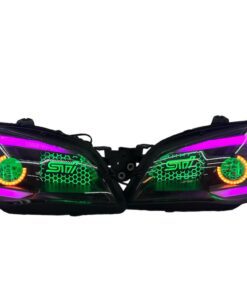 06-07 Subaru Impreza WRX LED RGBW Gill Lights Multicolor C Light Halo Retrofit Headlights