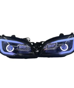 06-07 Subaru Impreza WRX LED RGBW Gill Lights Multicolor C Light Halo Retrofit Headlights