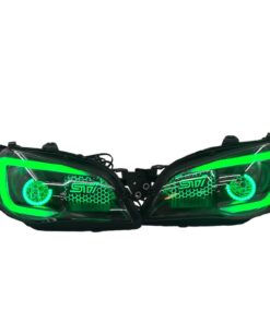 06-07 Subaru Impreza WRX LED RGBW Gill Lights Multicolor C Light Halo Retrofit Headlights
