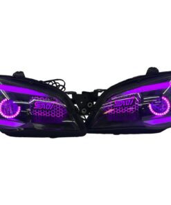 06-07 Subaru Impreza WRX LED RGBW Gill Lights Multicolor C Light Halo Retrofit Headlights