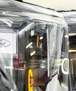 2011-2016 Ford F-250 F-350 Switchbacks Led Halo Black Projector Headlights