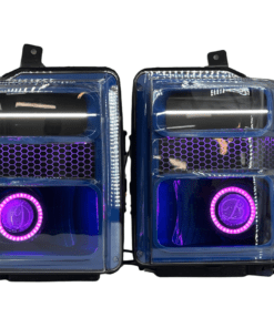 08-10 Ford Superduty F-250 Multicolor Led Projector Headlights