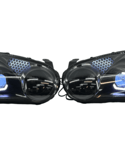 04-05 Subaru Blobeye WRX/STI Black Retrofit Projectors RGBW Halo Headlights