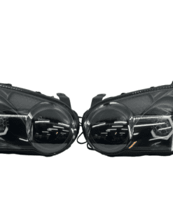 04-05 Subaru Blobeye WRX/STI Black Retrofit Projectors RGBW Halo Headlights